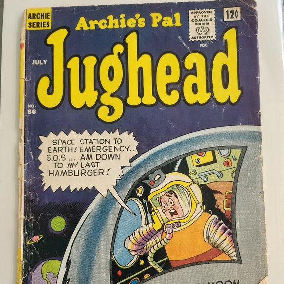 Jughead Comic Book #86 July 1962 - Picture 2 of 3